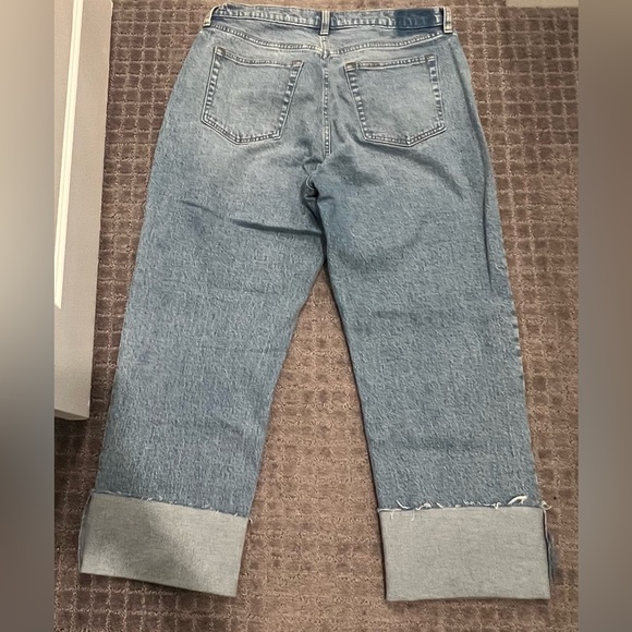 Abercrombie & Fitch Light Blue Boyfriend Jeans - Picture 5 of 6